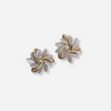 Boucles d'oreilles Sonja Luxe en Opale Blanche