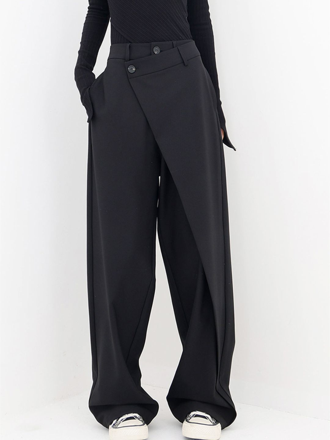 Elysian™ | Pantalon Ample Asymétrique