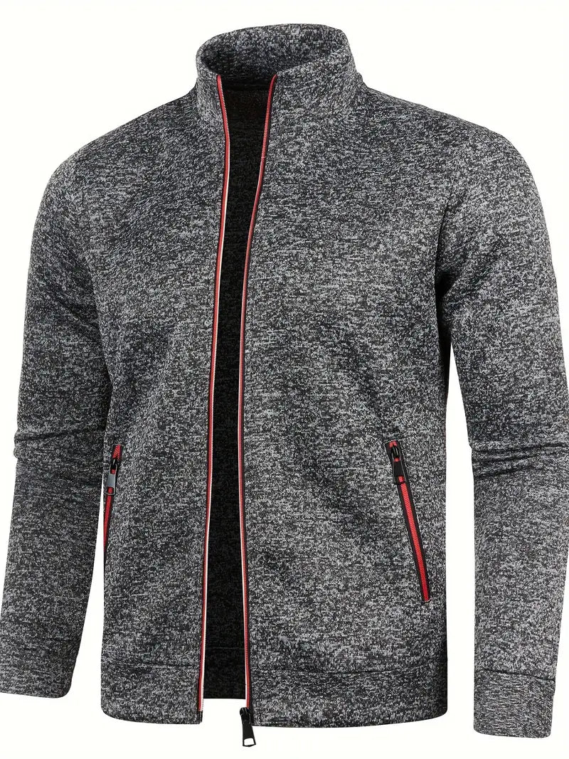 Youzi™ | Cardigan moderne avec fermeture éclair complète