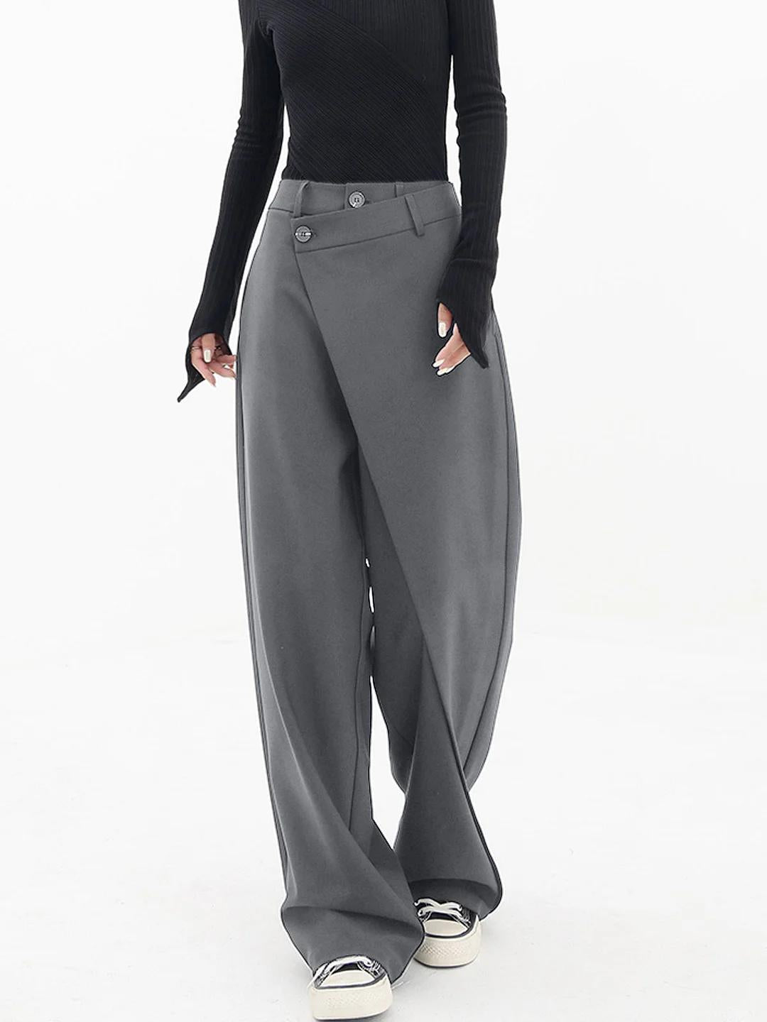 Elysian™ | Pantalon Ample Asymétrique