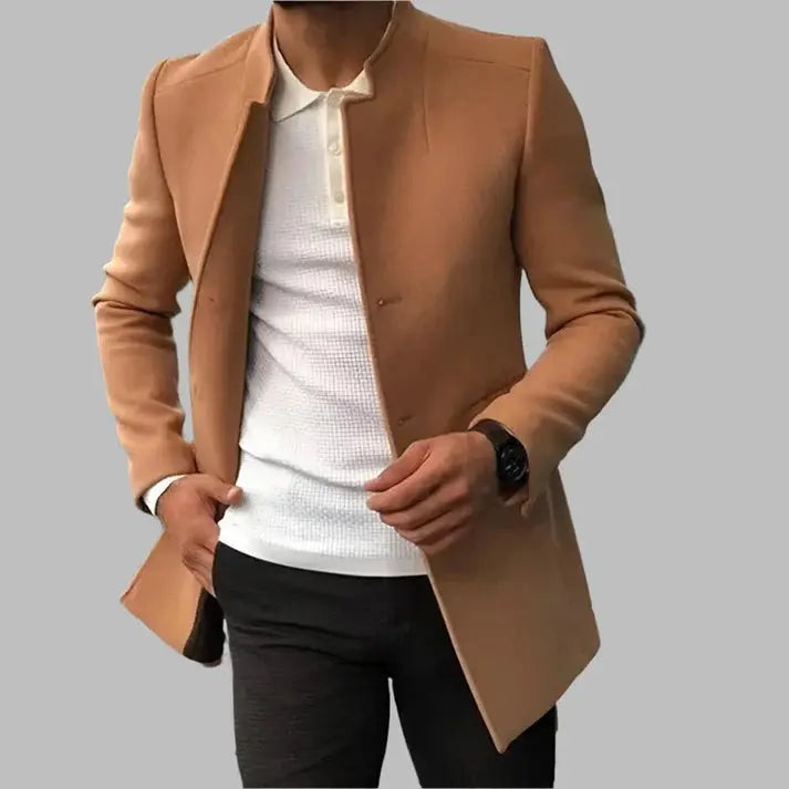 Bruno™ | Manteau élégant en laine pour homme