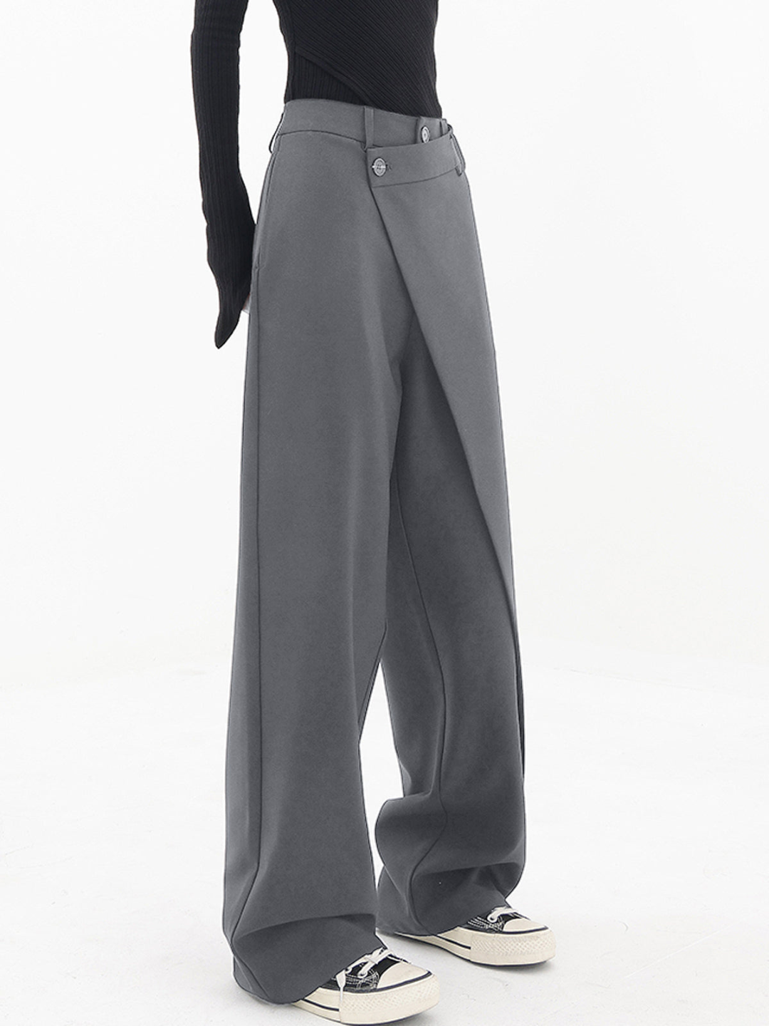 Elysian™ | Pantalon Ample Asymétrique