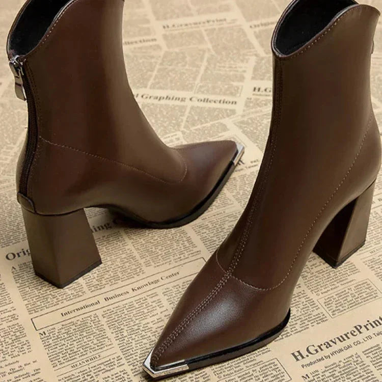 Maelys™ | Botte confortable en cuir pour femmes