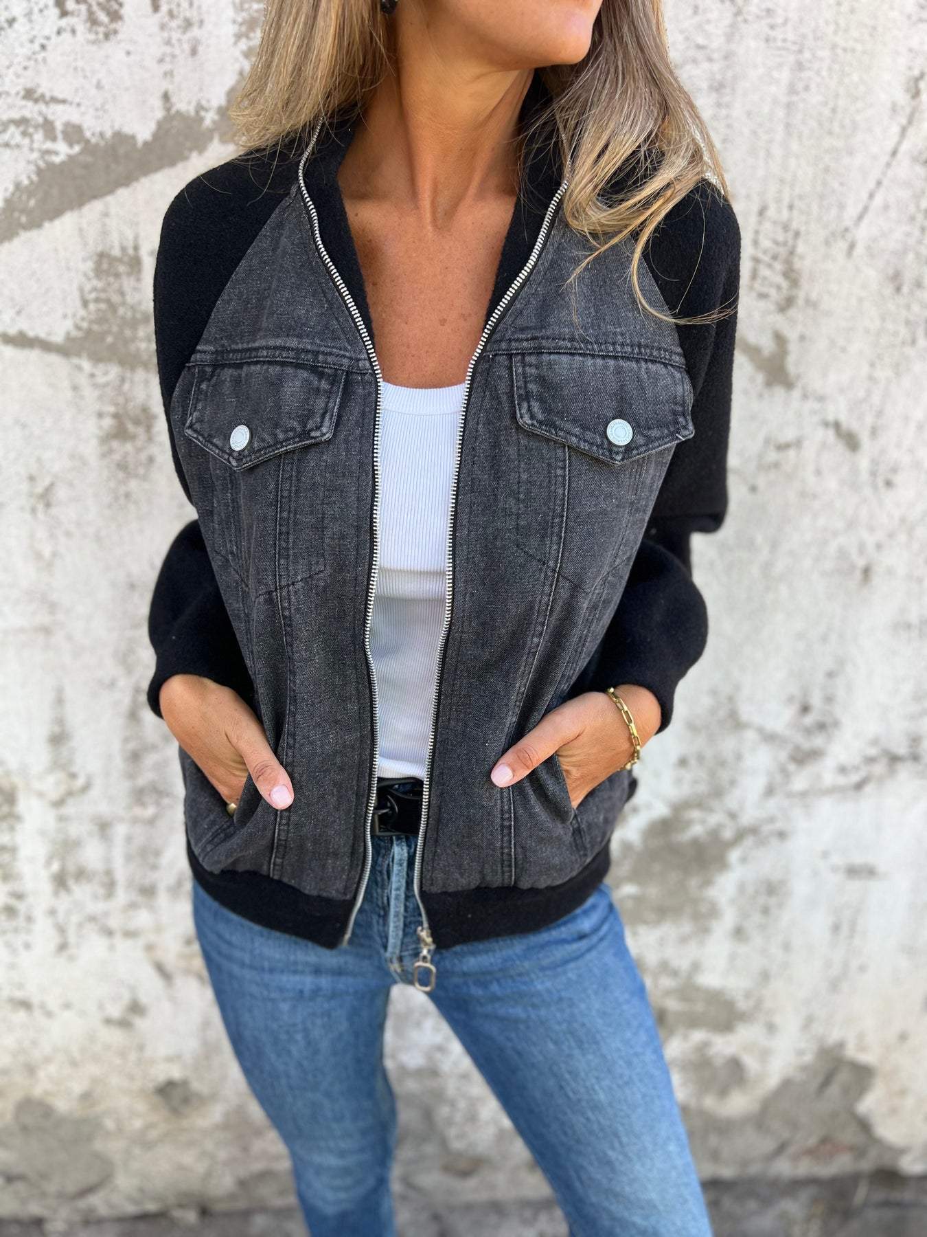 BLAZER EN DENIM MYRTHE