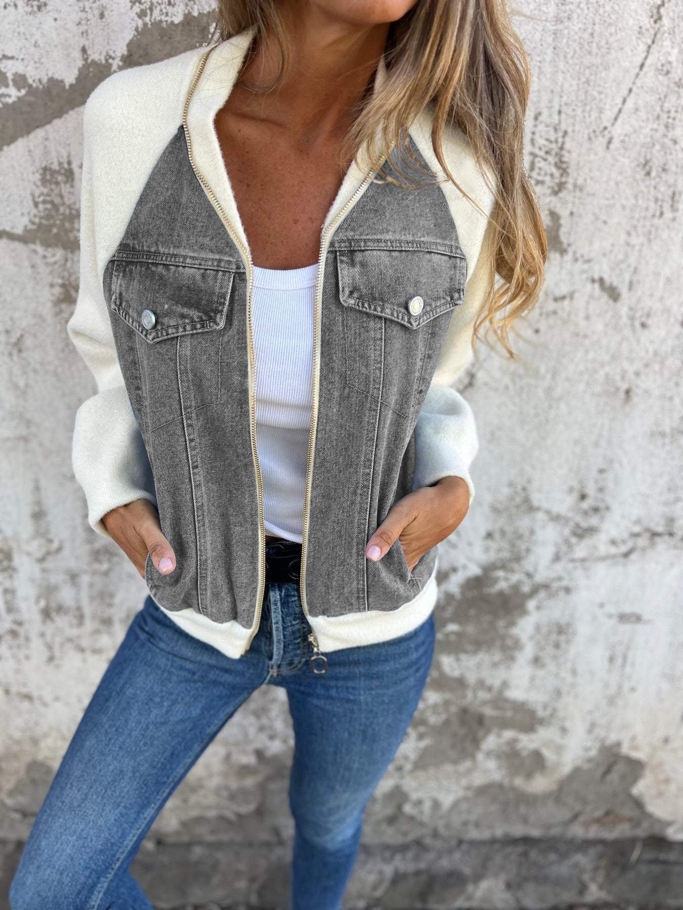 BLAZER EN DENIM MYRTHE