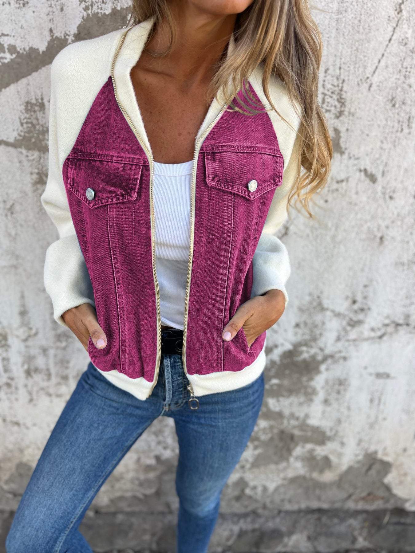 BLAZER EN DENIM MYRTHE