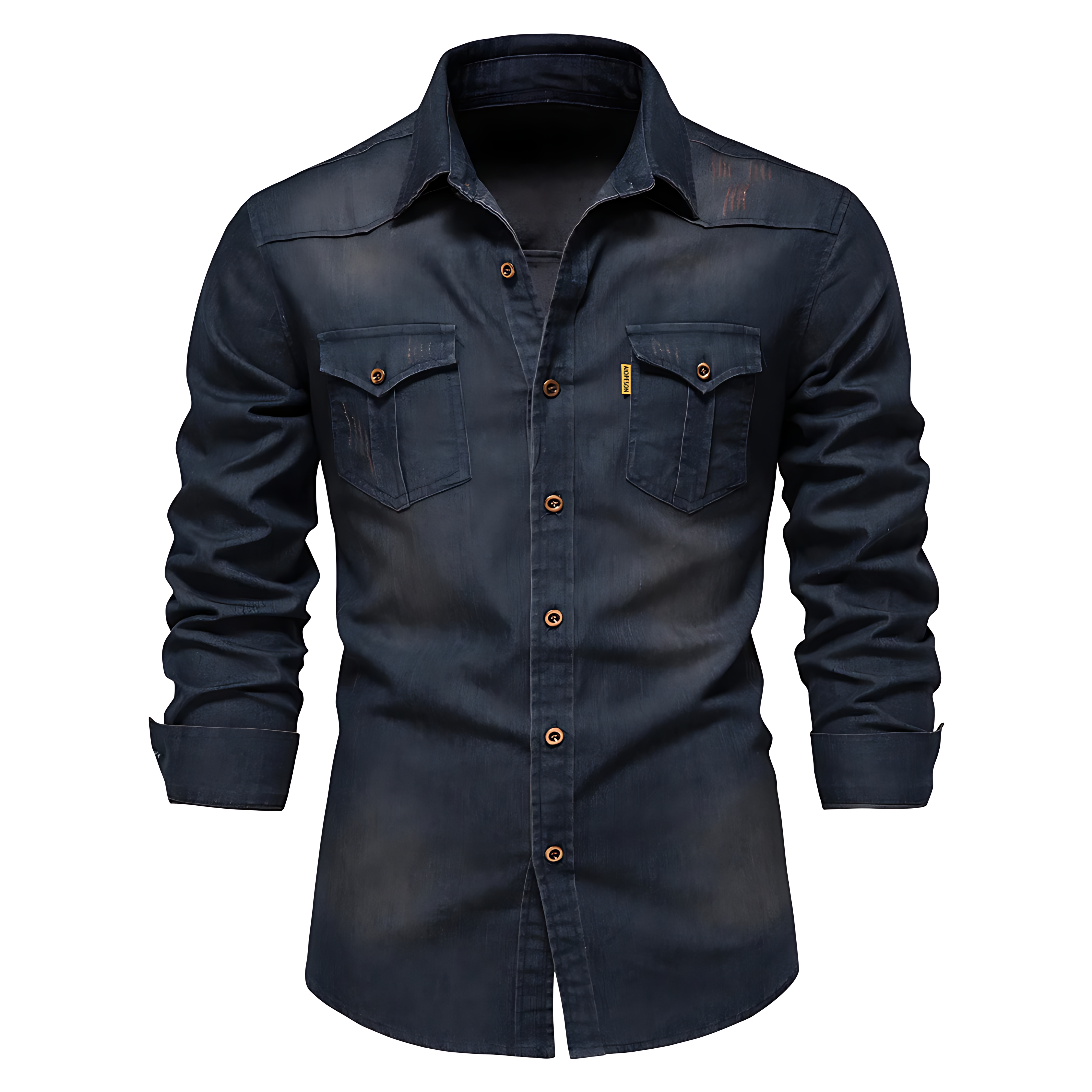 Delphine™ | Chemise en denim de coton pour hommes