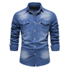 Delphine™ | Chemise en denim de coton pour hommes